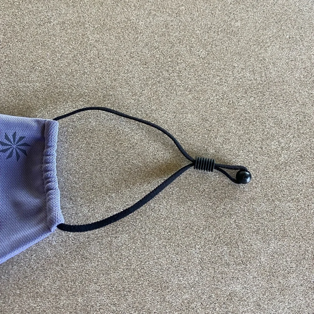 Athleta Fabric Face Mask - Purple